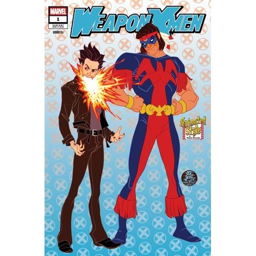 WEAPON X-MEN (2025) # 1 (OF 5) MARK BROOKS ANIMATED-STYLE VARIANT