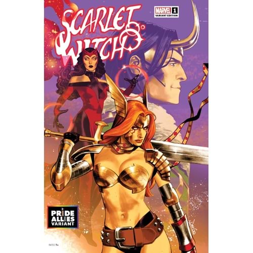 SCARLET WITCH (2024) # 1 DAVI GO PRIDE ALLIES VARIANT