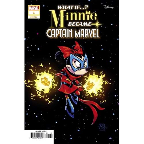 WHAT IF MINNIE BECAME CAPTAIN MARVEL # 1 SKOTTIE YOUNG VARIANT
