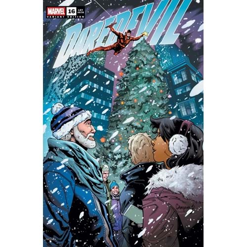DAREDEVIL (2023) # 16 CHRIS CAMPANA WINTER HOLIDAY VARIANT