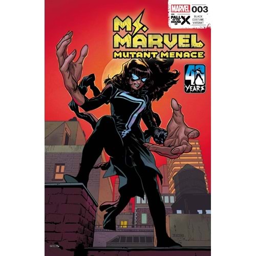 MS MARVEL MUTANT MENACE #3 (OF 4) MAHMUD ASRAR BLACK COSTUME VARIANT