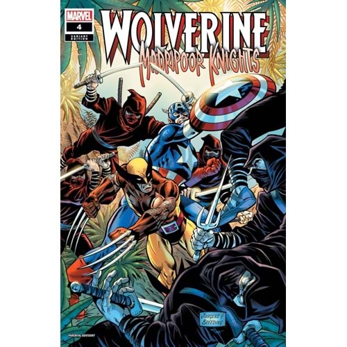 WOLVERINE MADRIPOOR KNIGHTS # 4 DAN JURGENS VARIANT