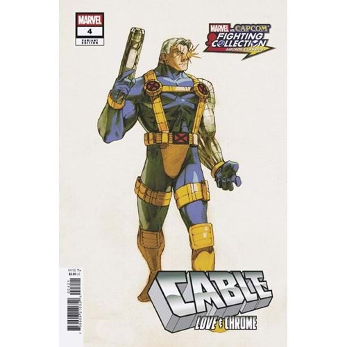 CABLE LOVE AND CHROME #4 (OF 5) BENGUS MARVEL VS CAPCOM VARIANT