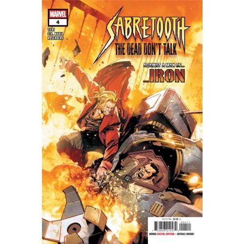 SABRETOOTH THE DEAD DONT TALK # 4 (OF 5)
