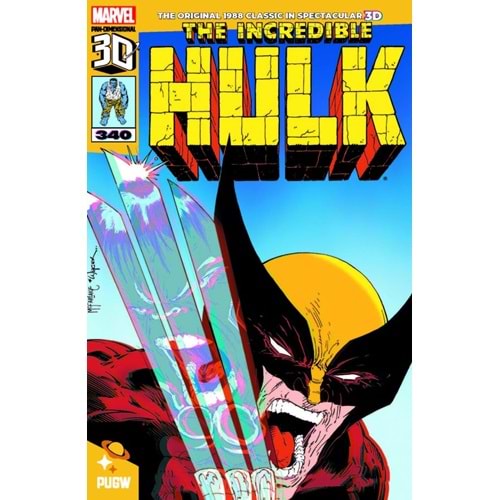 INCREDIBLE HULK (1962) #340 PAN DIMENSIONAL 3D EDITION