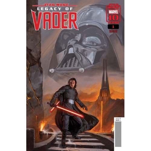 STAR WARS LEGACY OF VADER #1 EM GIST VARIANT