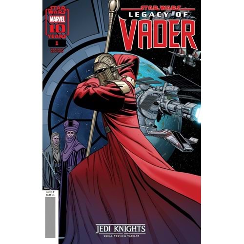 STAR WARS LEGACY OF VADER #1 JEDI KNIGHTS SNEAK PREVIEW VARIANT