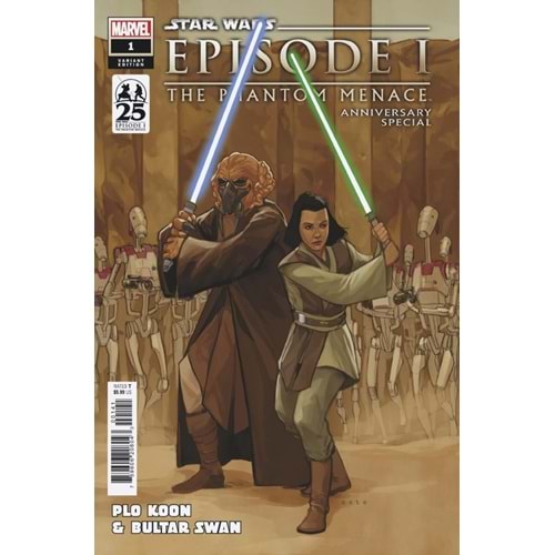STAR WARS THE PHANTOM MENACE 25TH ANNIVERSARY SPECIAL #1 PHIL NOTO VARIANT