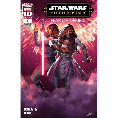 STAR WARS HIGH REPUBLIC FEAR OF THE JEDI #1 (OF 5) BLACK HISTORY VARIANT