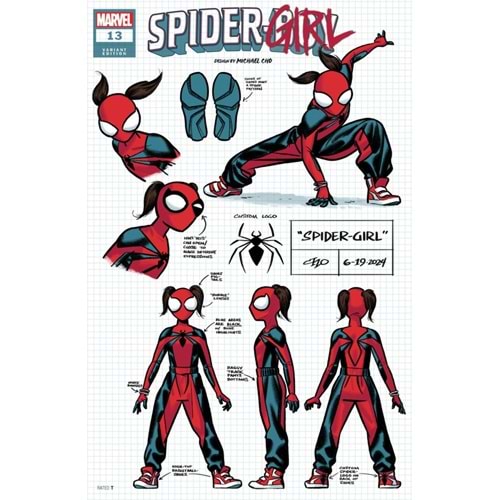 SPIDER-BOY # 13 1:10 MICHAEL CHO DESIGN VARIANT