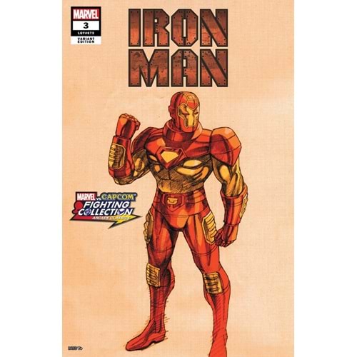 IRON MAN (2024) # 3 BENGUS MARVEL VS CAPCOM VARIANT
