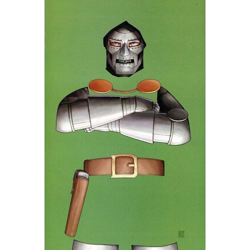 ONE WORLD UNDER DOOM #1 (OF 9) JOHN TYLER CHRISTOPHER NEGATIVE SPACE VIRGIN VARIANT
