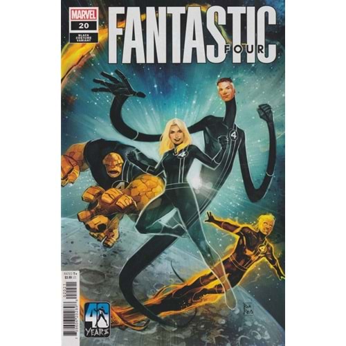 FANTASTIC FOUR (2022) # 20 ROD REIS BLACK COSTUME VARIANT