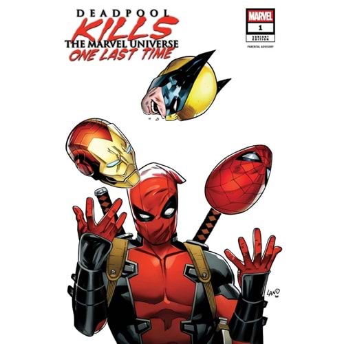DEADPOOL KILLS THE MARVEL UNIVERSE ONE LAST TIME #1 (OF 5) GREG LAND VARIANT