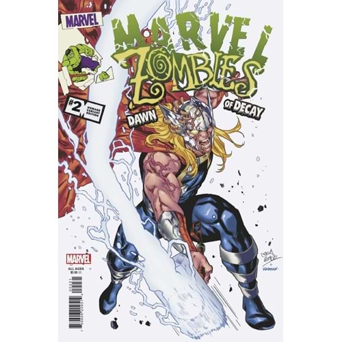 MARVEL ZOMBIES DAWN OF DECAY #2 (OF 4) CARLOS GOMEZ HOMAGE VARIANT