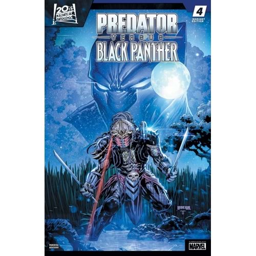 PREDATOR VS BLACK PANTHER # 4 (OF 4) KEN LASHLEY VARIANT