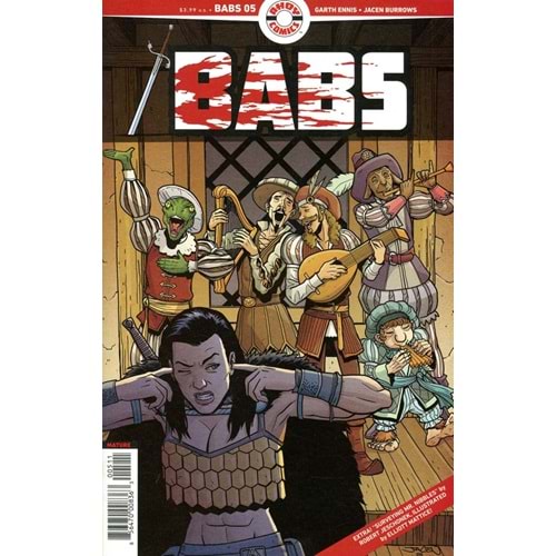 BABS #5 (OF 6) COVER A BURROWS