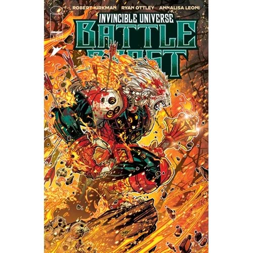INVINCIBLE UNIVERSE BATTLE BEAST # 1 COVER G 1:100 JONBOY MEYERS FOIL VARIANT
