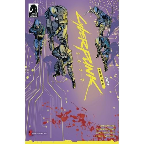 CYBERPUNK 2077 PSYCHO SQUAD # 1 COVER A MCKEOWN