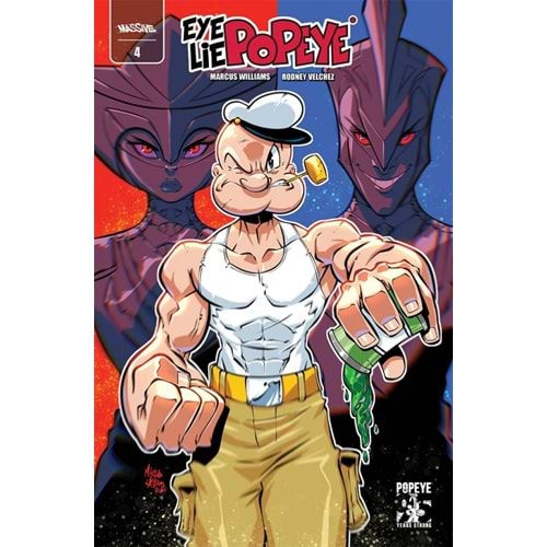 EYE LIE POPEYE #4 (OF 5) COVER A MARCUS WILLIAMS