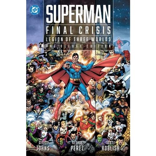 SUPERMAN FINAL CRISIS LEGION OF THREE WORLDS DELUXE EDITION HC