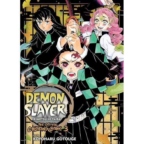 DEMON SLAYER THE OFFICIAL COLORING BOOK VOL 3 TPB