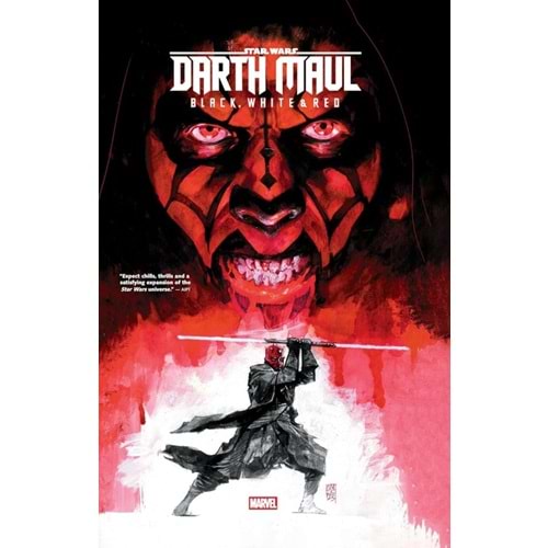 STAR WARS DARTH MAUL BLACK WHITE RED TREASURY EDITION TPB