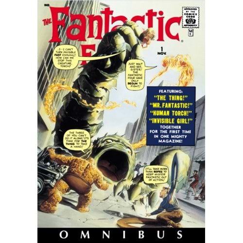 FANTASTIC FOUR OMNIBUS VOL 1 HC ALEX ROSS COVER