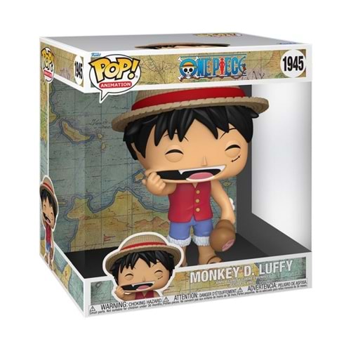 FUNKO POP JUMBO ONE PIECE MONKEY D. LUFFY WITH MEAT 1945