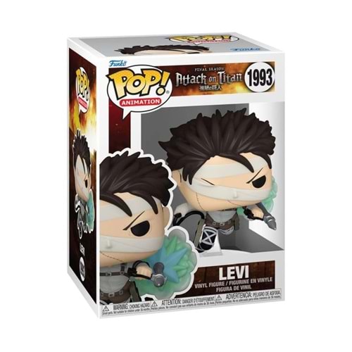 FUNKO POP ATTACK ON TITAN LEVI WITH BANDAGES 1993