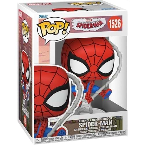 FUNKO POP MARVEL FRIENDLY NEIGHBORHOOD SPIDER-MAN FINAL SUIT 1526