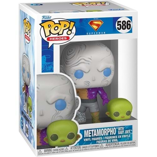 FUNKO POP & BUDDY DC METAMORPHO WITH BABY JOEY 586