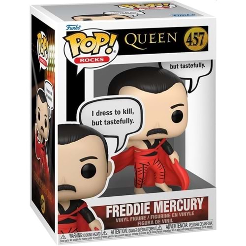 FUNKO POP FREDDIE MERCURY I DRESSED TO KILL 457
