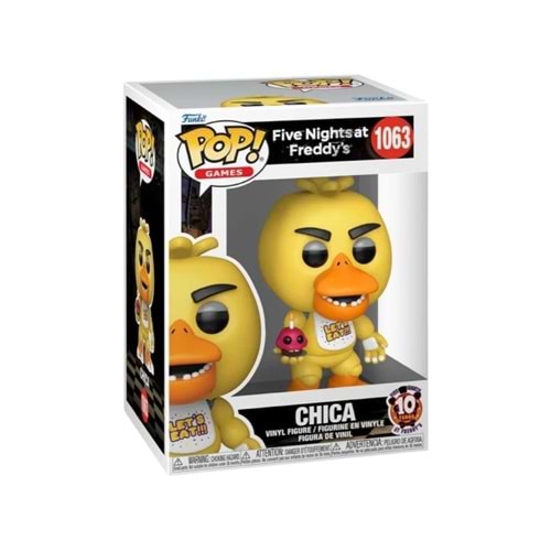 FUNKO POP FIVE NIGHTS AT FREDDYS CHICA WITH CUPCAKE 1063