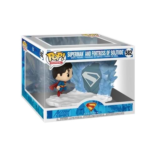 FUNKO POP MOMENTS SUPERMAN AND FORTRESS OF SOLITUDE 582