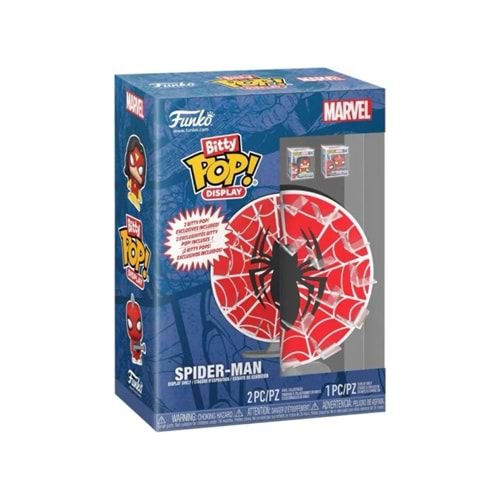 FUNKO POP BITTY POP DISPLAY SPIDER-MAN WEB
