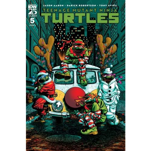TEENAGE MUTANT NINJA TURTLES (2024) # 5 COVER D GONZO