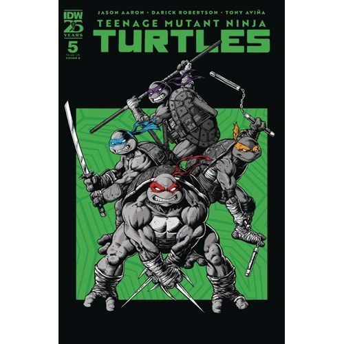 TEENAGE MUTANT NINJA TURTLES (2024) # 5 COVER E ROBERTSON