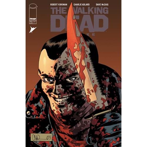 WALKING DEAD DELUXE # 111 COVER B CHARLIE ADLARD