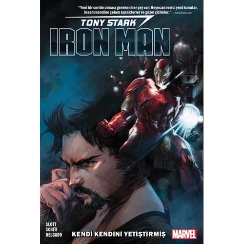 TONY STARK IRON MAN CİLT 1 KENDİ KENDİNİ YETİŞTİRMİŞ