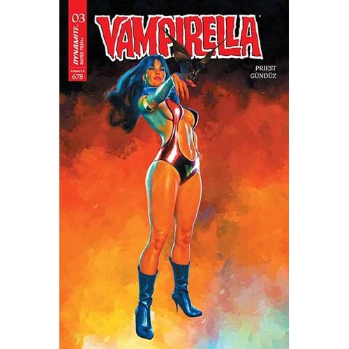 VAMPIRELLA (2025) #3 COVER ZC 1:10 MARK SPEARS BLACK VARIANT