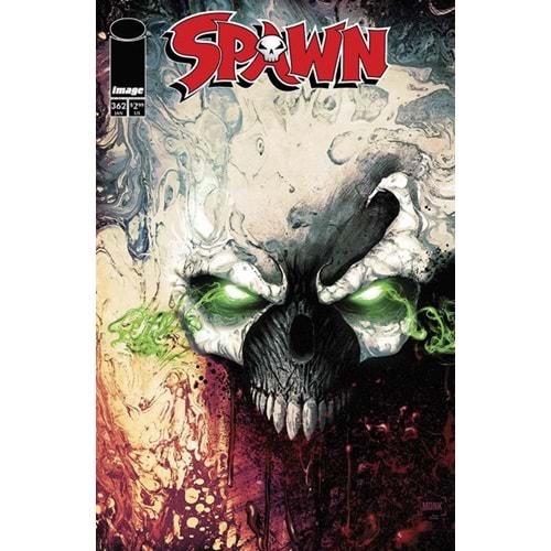 SPAWN # 362 COVER B MONK