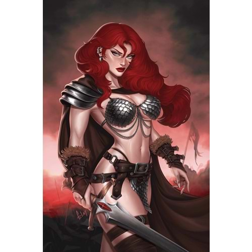 RED SONJA DEATH AND THE DEVIL # 1 FADİME YILDIRIM PARALEL EVREN EXCLUSIVE VIRGIN VARIANT