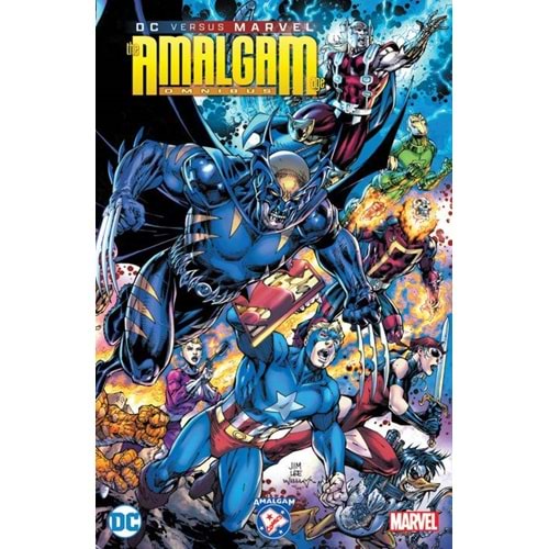 DC VERSUS MARVEL THE AMALGAM AGE OMNIBUS HC JIM LEE DM VARIANT COVER
