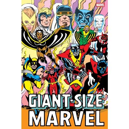 GIANT-SIZE MARVEL OMNIBUS HC DAVE COCKRUM X-MEN COVER