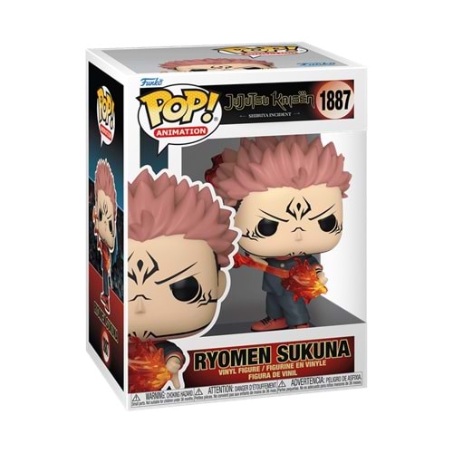 FUNKO POP JUJUTSU KAISEN RYOMEN SUKUNA FIRE ARROW 1887