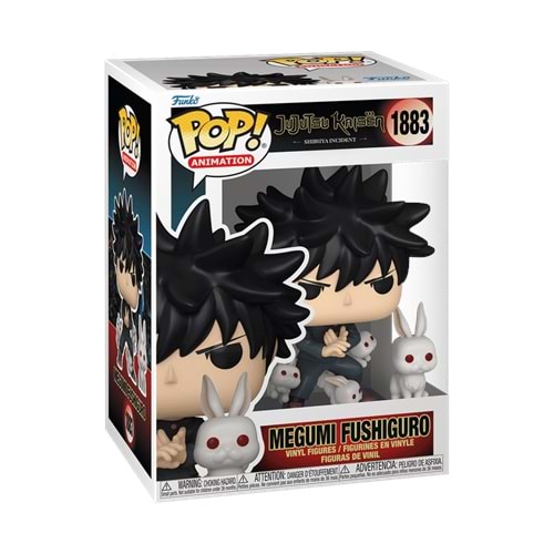 FUNKO POP JUJUTSU KAISEN MEGUMI FUSHIGURO WITH RABBITS 1883