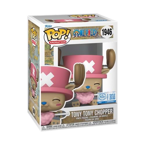 FUNKO POP ONE PIECE TONY TONY CHOPPER WITH COTTON CANDY 1946