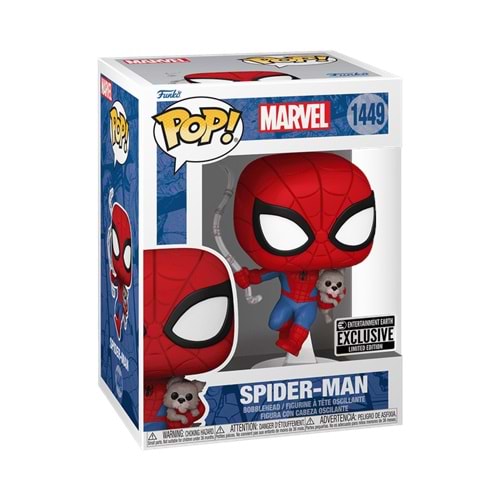 FUNKO POP MARVEL SPIDER-MAN WITH SANDWICH THE DOG 1449