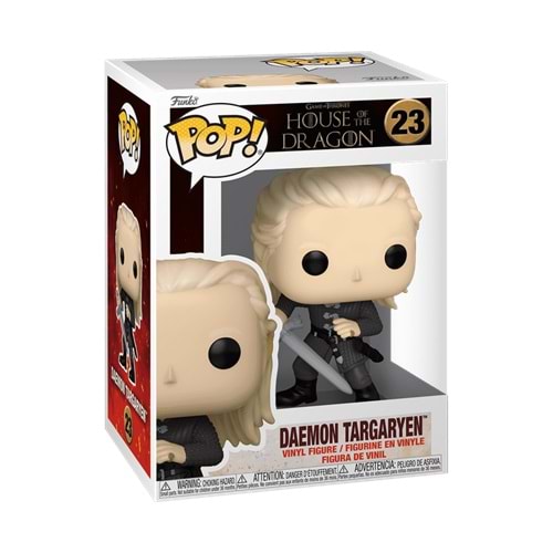 FUNKO POP HOUSE OF THE DRAGON DAEMON TARGARYEN WITH DARK SISTER 23